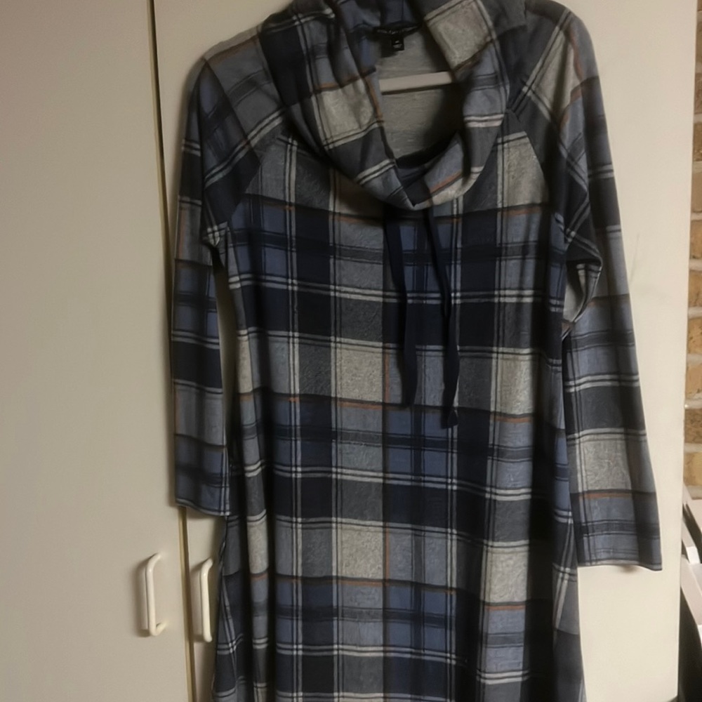 Winter flannel dress